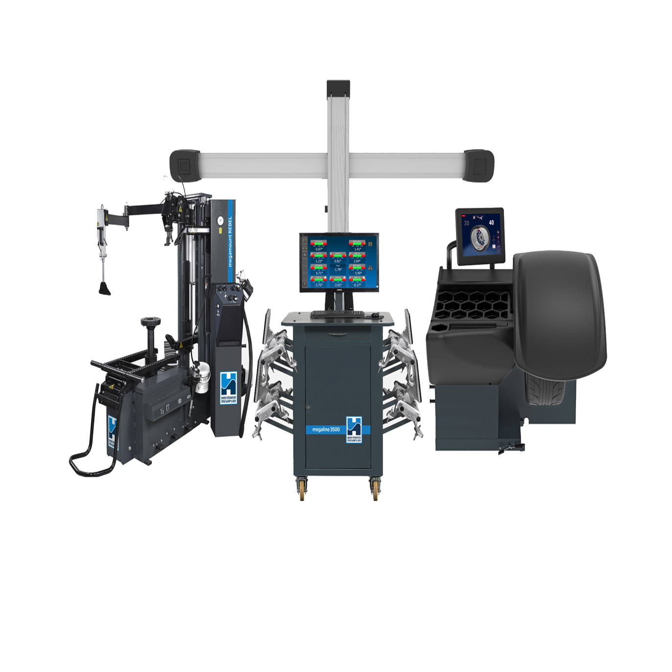 Thiết bị bảo dưỡng lốp và cân chỉnh bánh xe