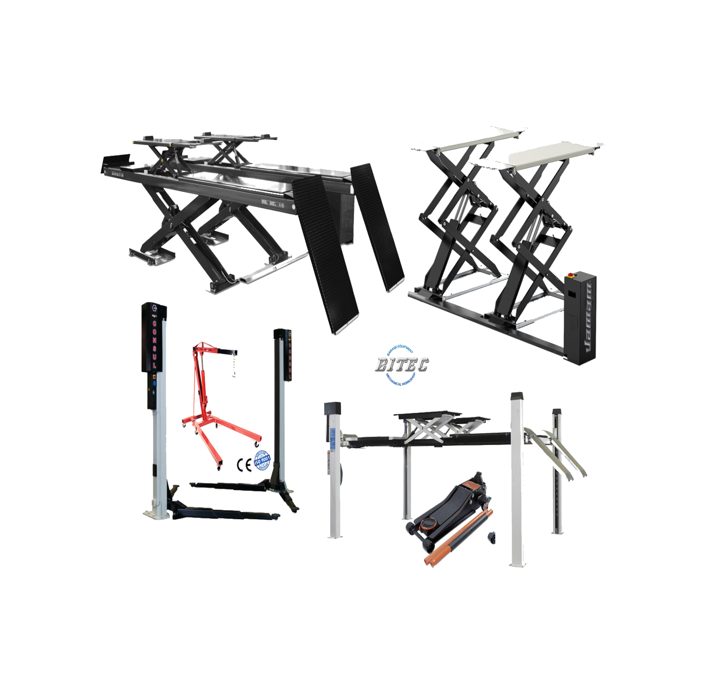 Thiết bị nâng hạ trong Gara ôtô