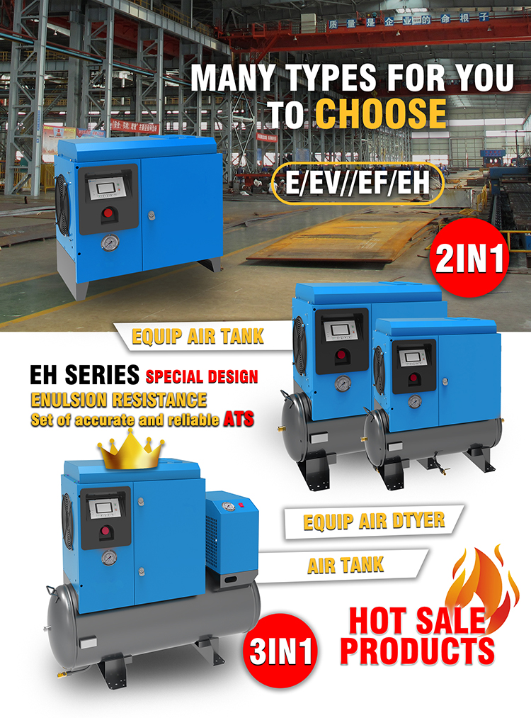 Máy nén khí trục vít 1 pha - Hình ảnh 2