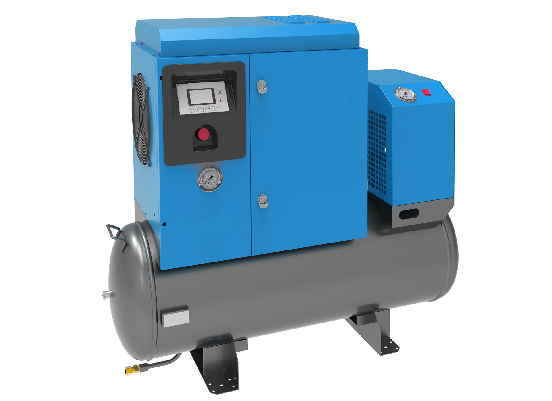 Máy nén khí trục vít 1 pha